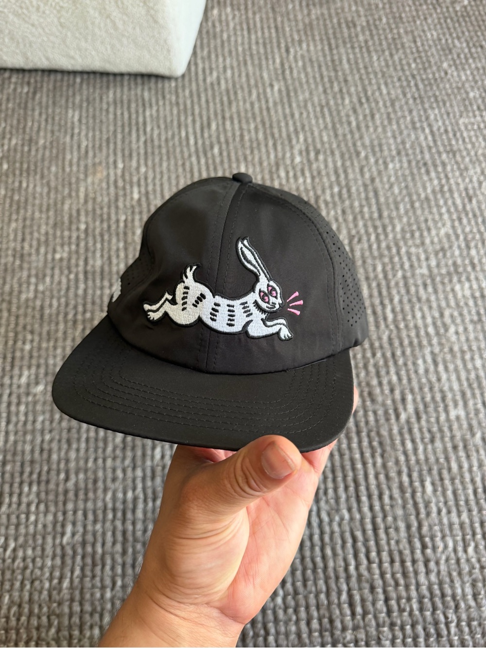Rnnr Jack Rabbit Crew Hat Running Athletic Cap - Picture 3 of 12